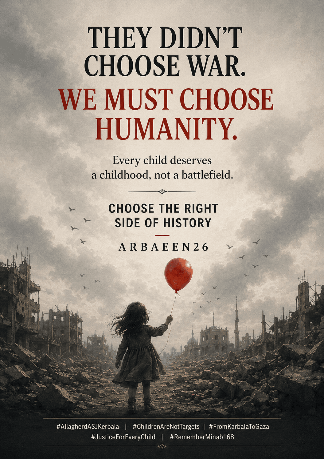 Arbaeen 2026 campaign artwork