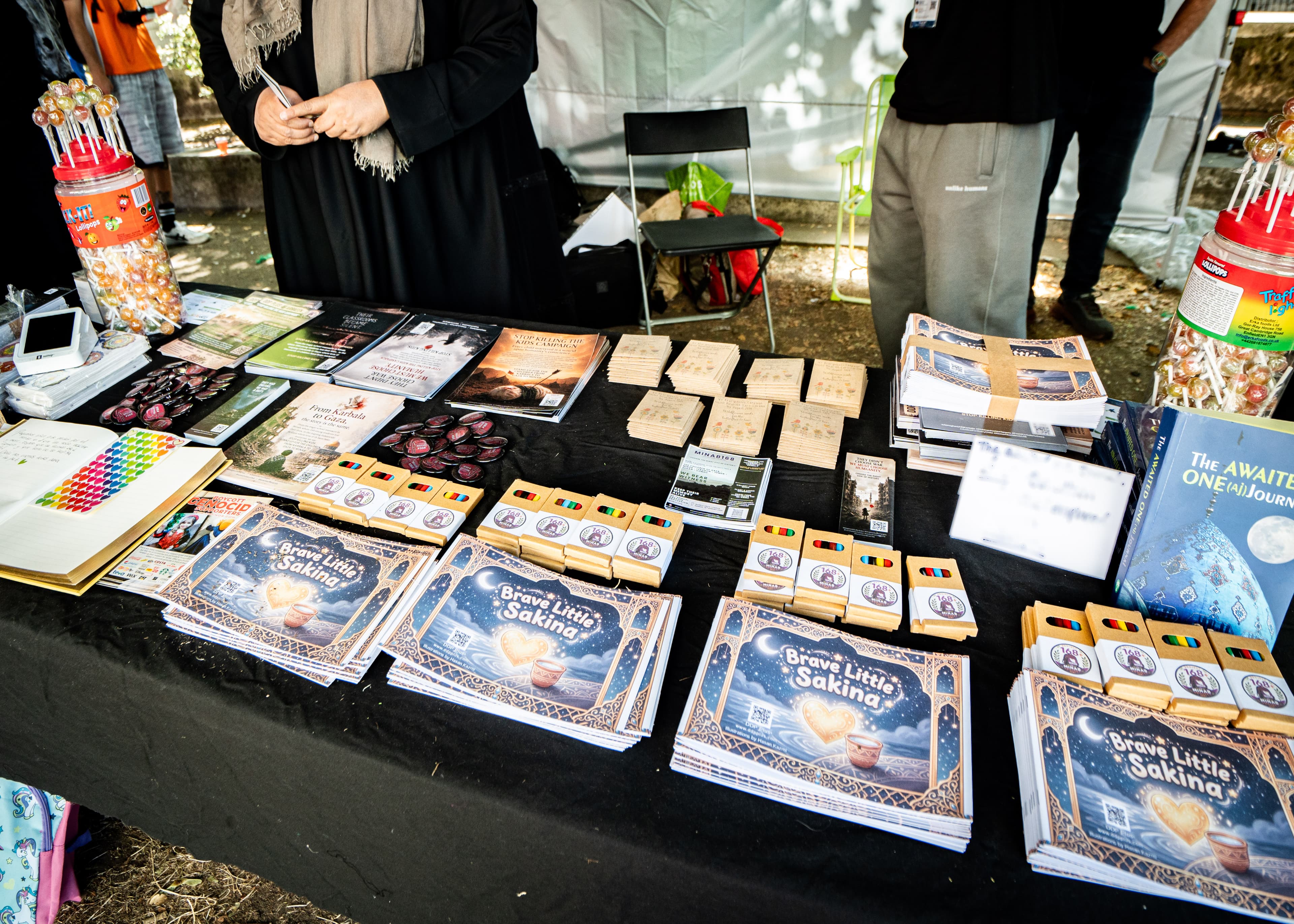 Campaign books, educational materials and children’s activity packs.